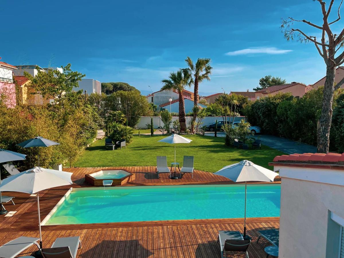 Hotel Domaine Le Courti - Adult Only Le Barcarès Exteriér fotografie