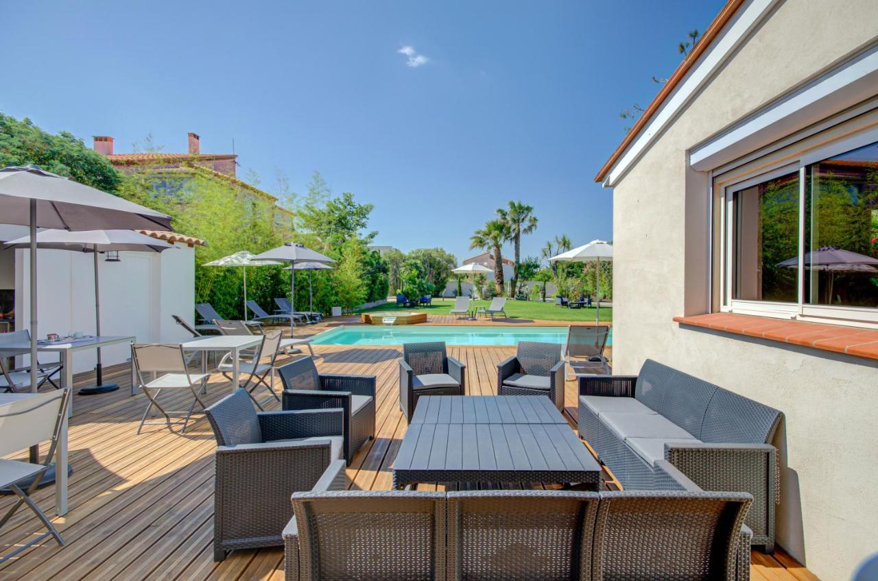 Hotel Domaine Le Courti - Adult Only Le Barcarès Exteriér fotografie