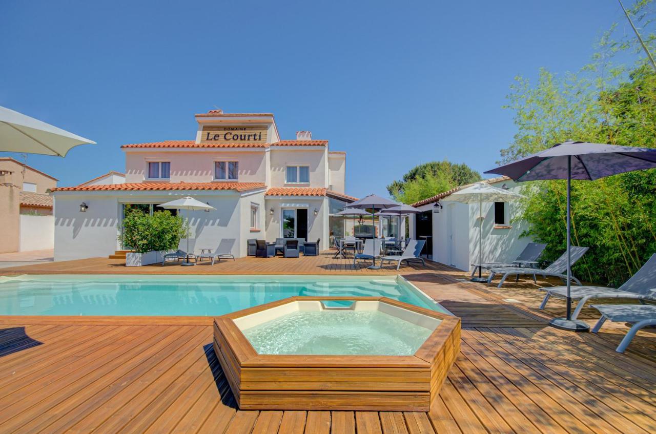 Hotel Domaine Le Courti - Adult Only Le Barcarès Exteriér fotografie